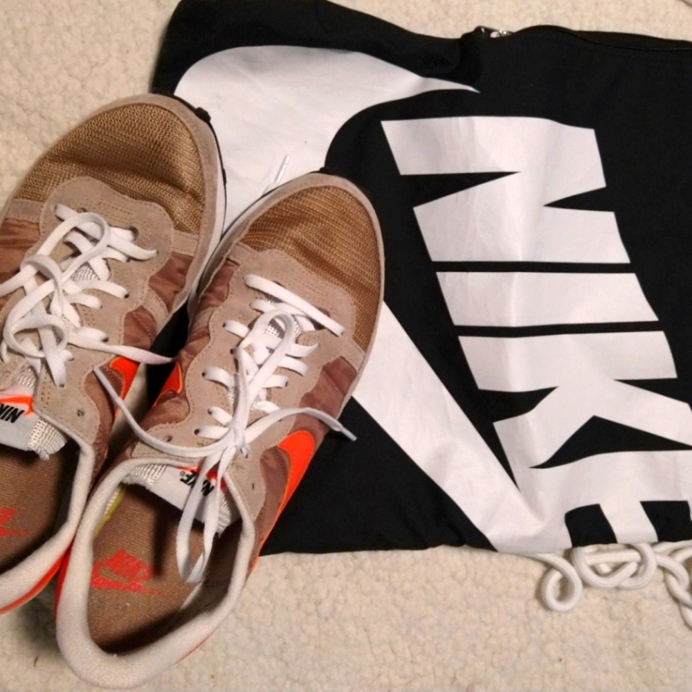 Retro Orange Classic swoosh Running Shoes